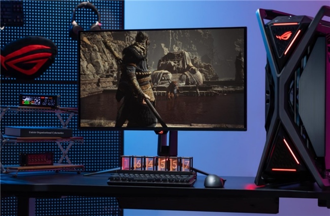 神32三代电竞显示器旗舰之姿主宰战场!pg电子免费试玩模拟器新年神屏ROG超(图1) 神32三代电竞显示器旗舰之姿主宰战场!pg电子免费试玩模拟器新年神屏ROG超(图1)