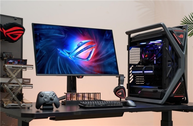 神32三代电竞显示器旗舰之姿主宰战场!pg电子免费试玩模拟器新年神屏ROG超(图3) 神32三代电竞显示器旗舰之姿主宰战场!pg电子免费试玩模拟器新年神屏ROG超(图3)